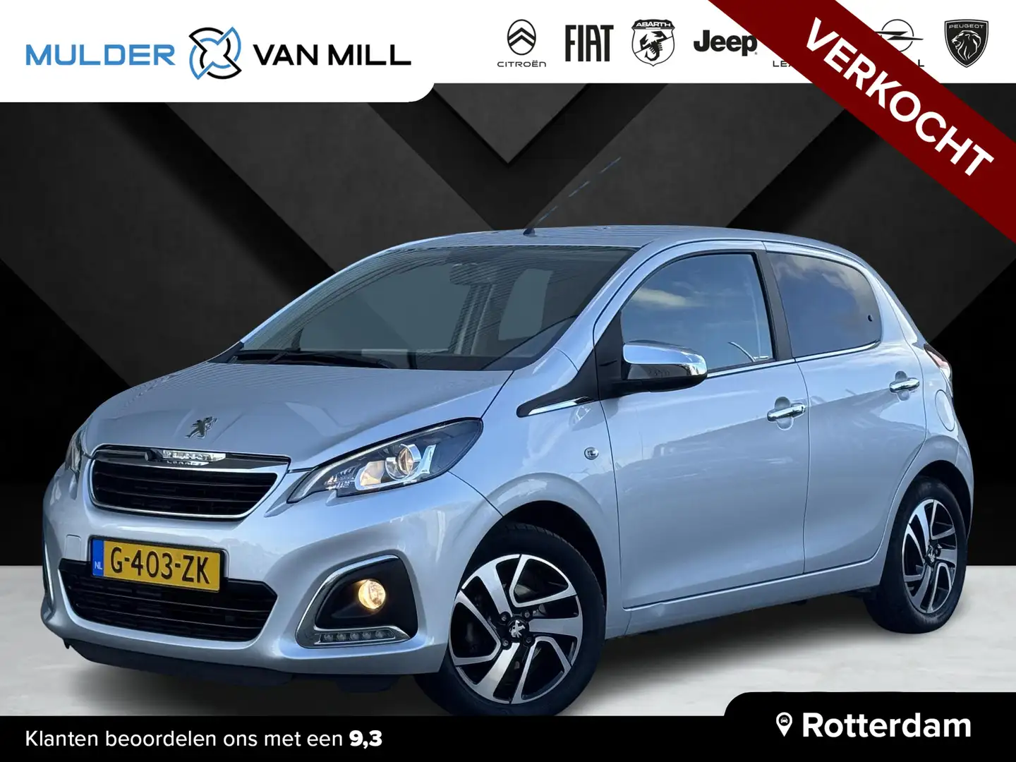 Peugeot 108 5-deurs Allure 1.0 e-VTi 72pk | CAMERA | CLIMA | A Grijs - 1