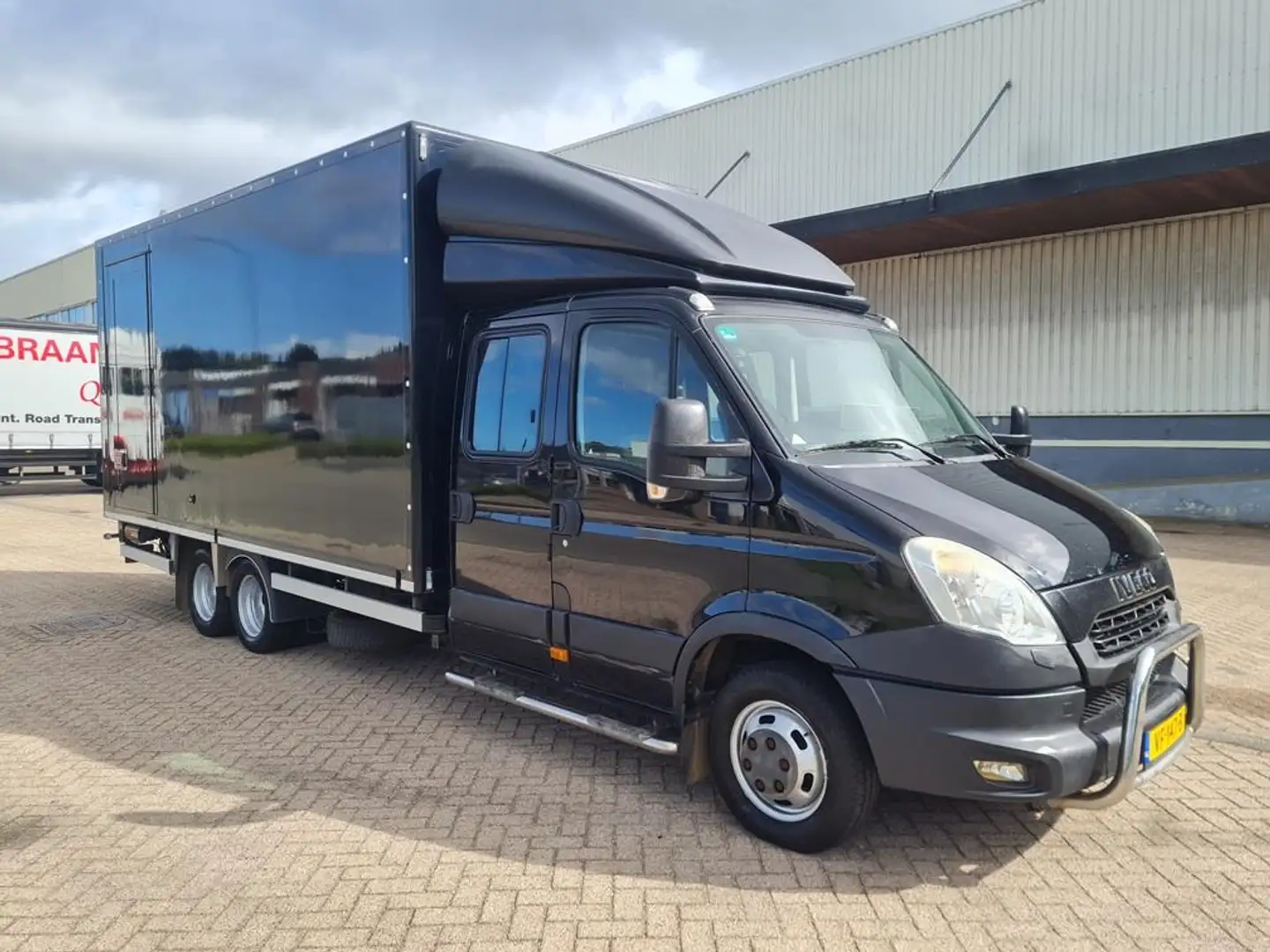 Iveco 40C17 BE Clixtar, Dubbel cabine, Veldhuizen traile Noir - 2
