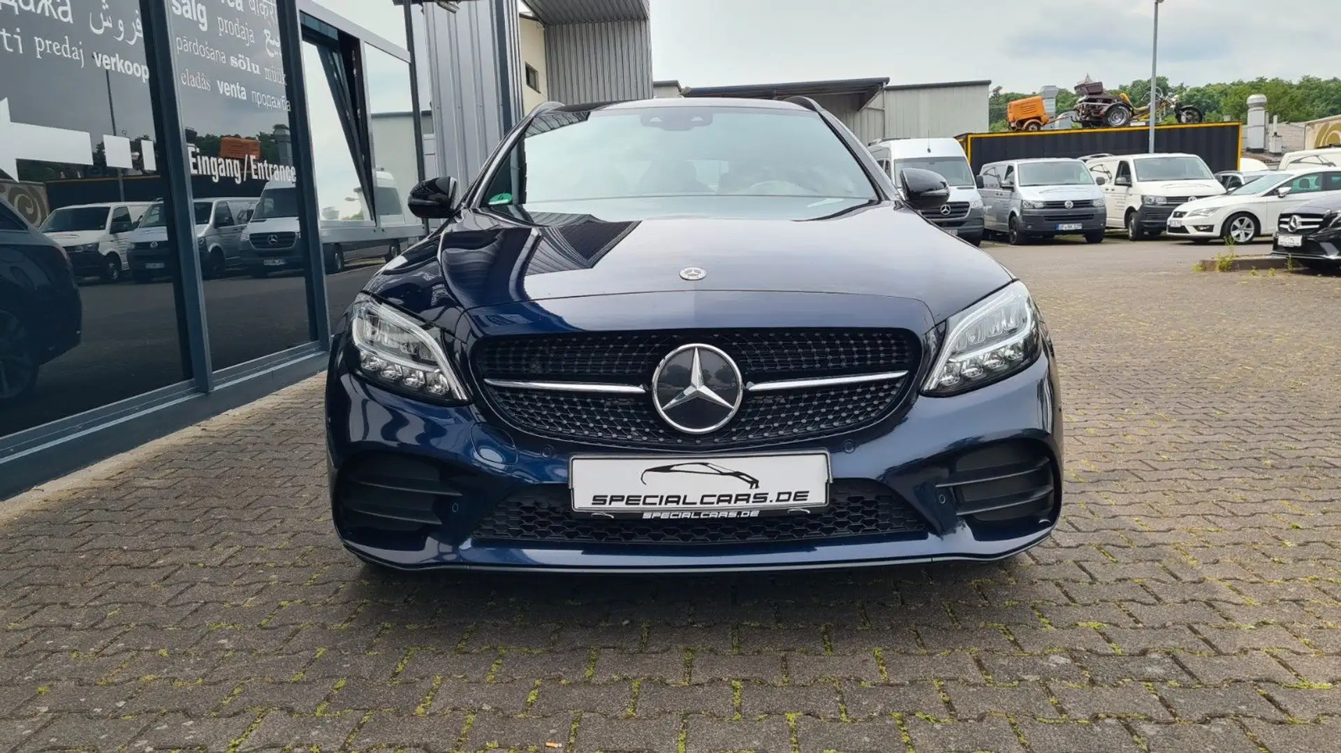 Mercedes-Benz C 300 T de Night Edition AMG - BURMESTER - Blau - 2