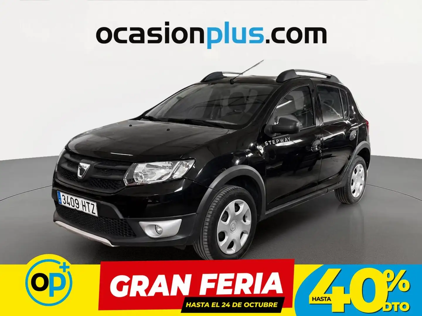Dacia Sandero 1.5dCi Stepway 90 Negro - 1