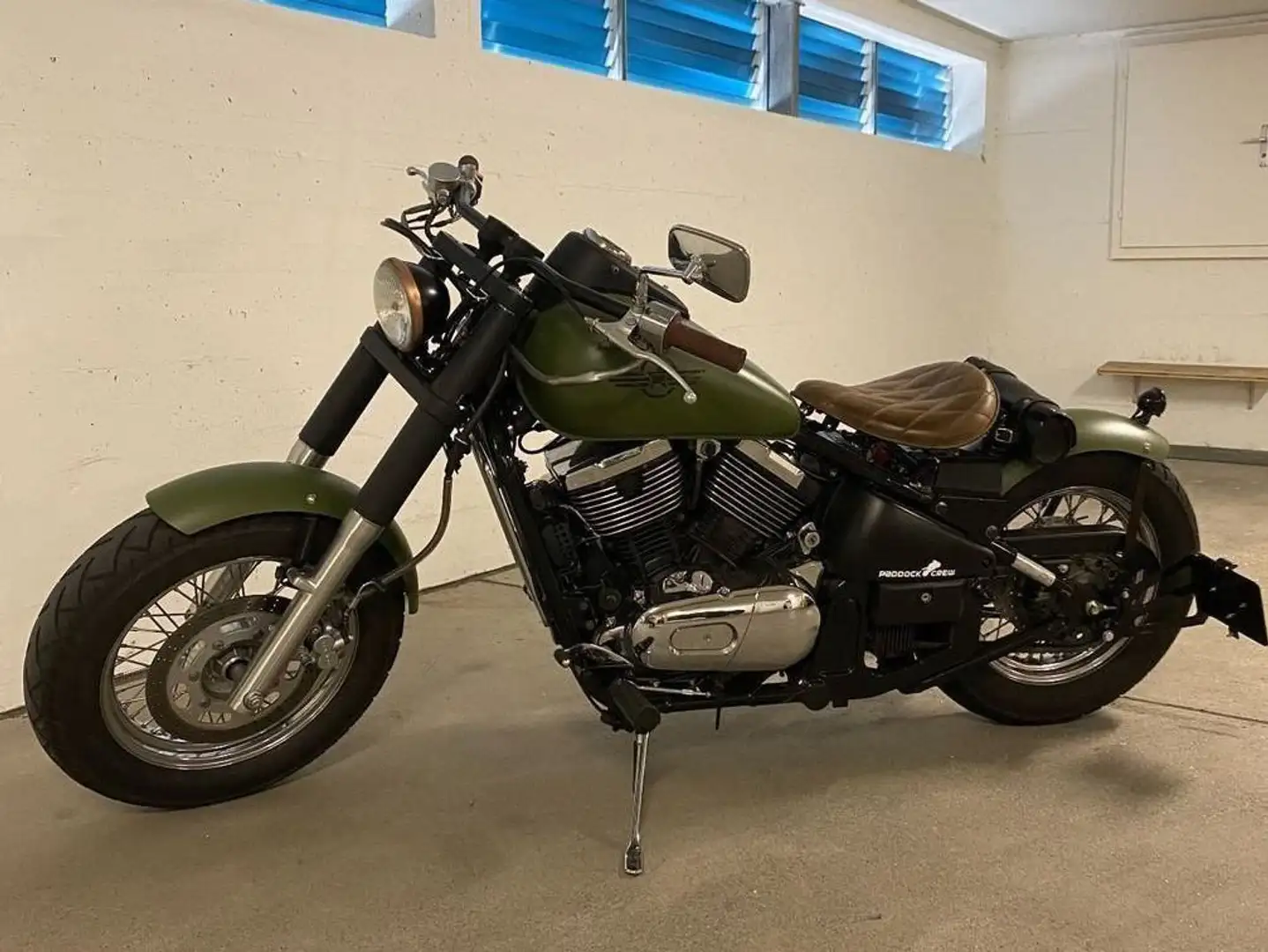 Kawasaki VN 800 zelena - 2