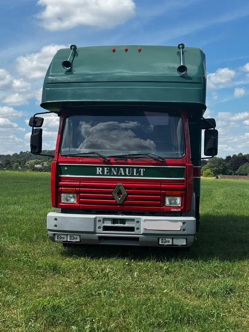 Renault midliner 230 transporter chevaux Червоний - 2