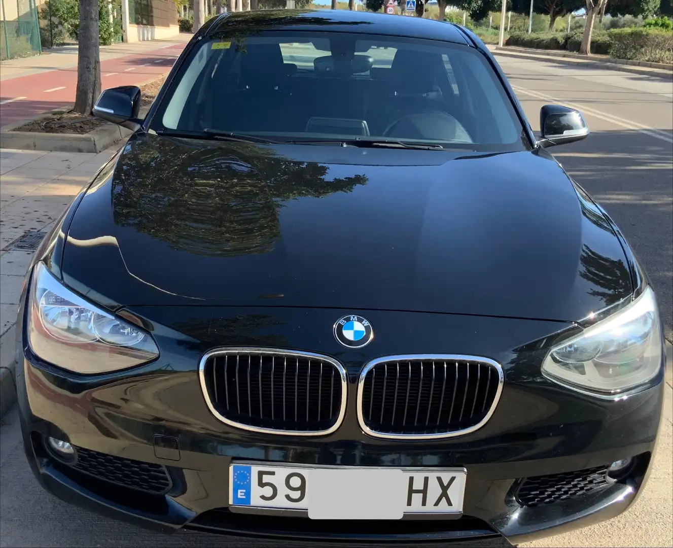 BMW 114 114i Negro - 1