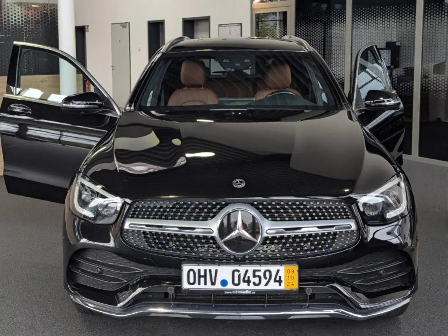 Mercedes-Benz GLC 400 GLC 400 d 4Matic AMG Junge Sterne Garantie 360° Mu Schwarz - 1