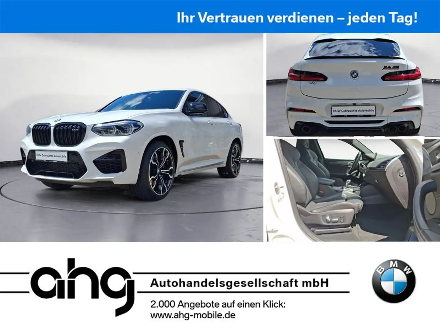 BMW X4 M COMPETITION Innovationsp. Competition Paket Wit - 1