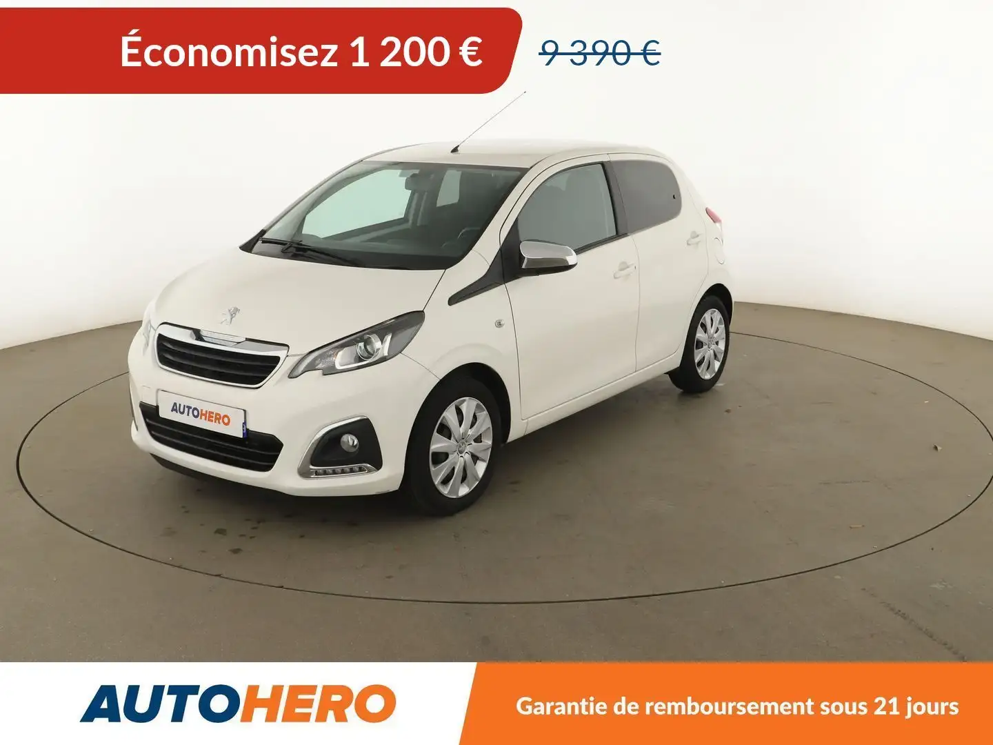 Peugeot 108 1.0 VTi Style Blanc - 1