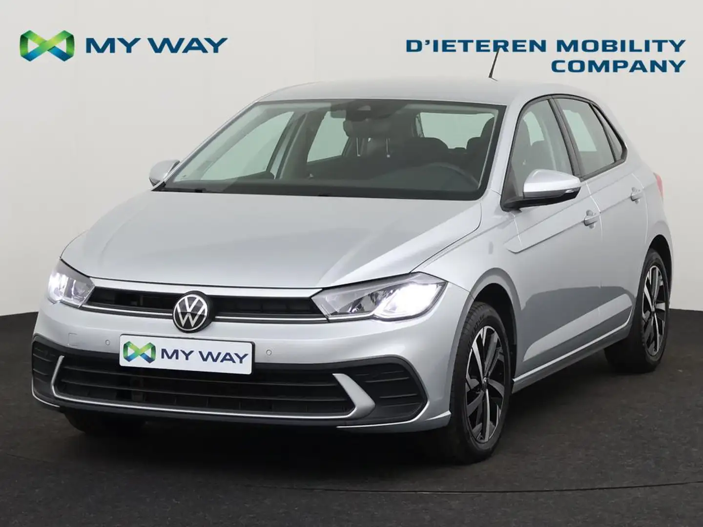 Volkswagen Polo LIFE 1.0 TSI 95 PK DSG-7 / Camera / Cruise Control Zilver - 1