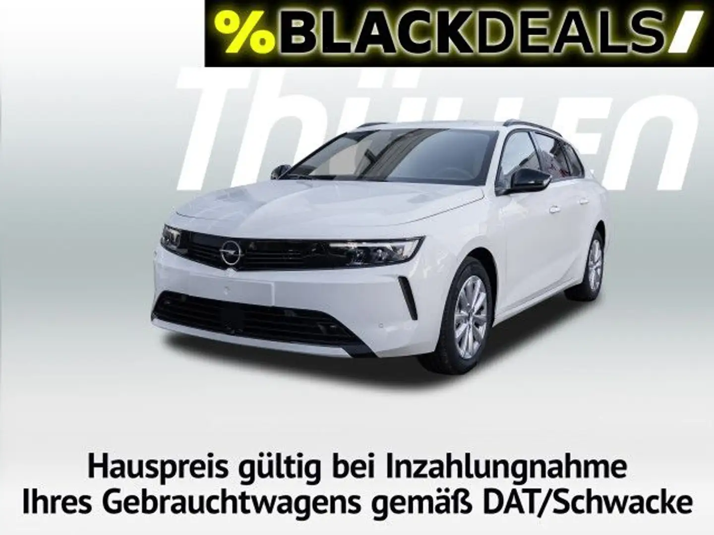 Opel Astra Sports Tourer Edition 1.2 Turbo Bluetooth Weiß - 1