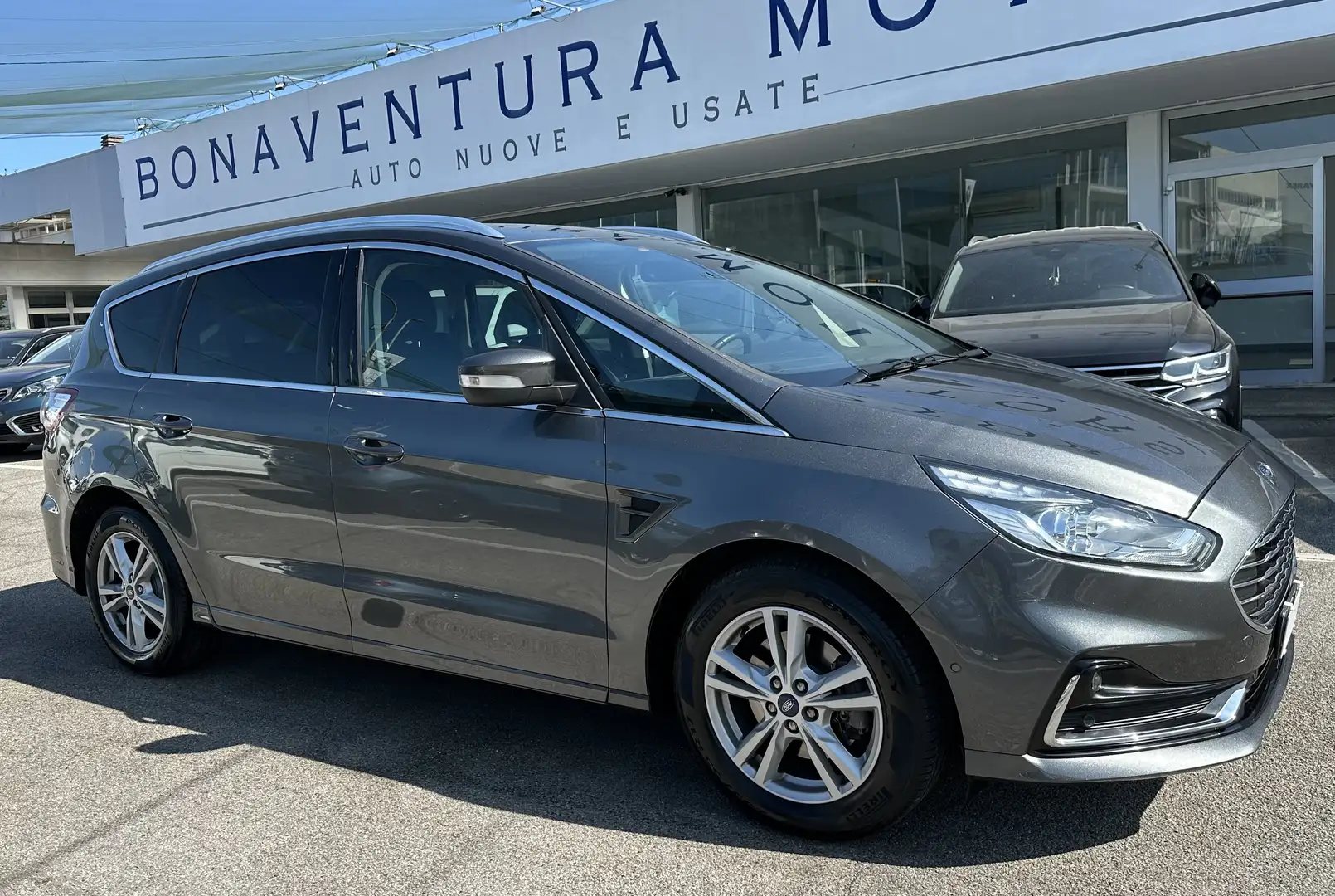 Ford S-Max 2.0 ecoblue Titanium Business s&s 150cv auto Grigio - 1