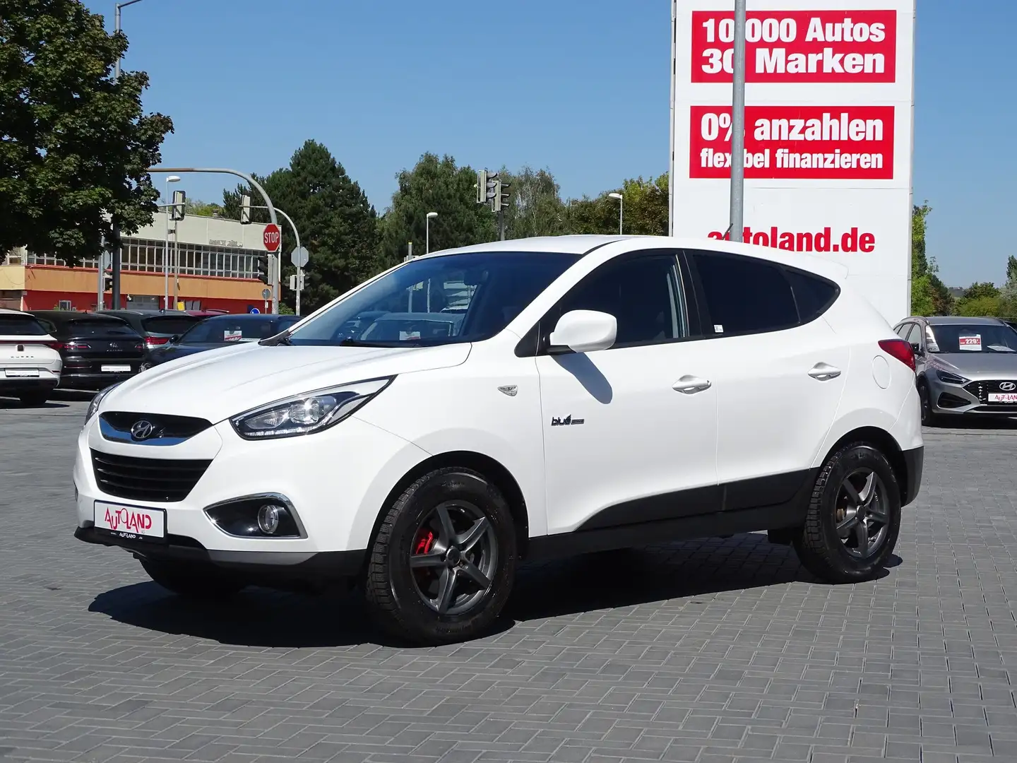 Hyundai iX35 1.6 GDI Klima Sitzheizung USB AUX Bianco - 2