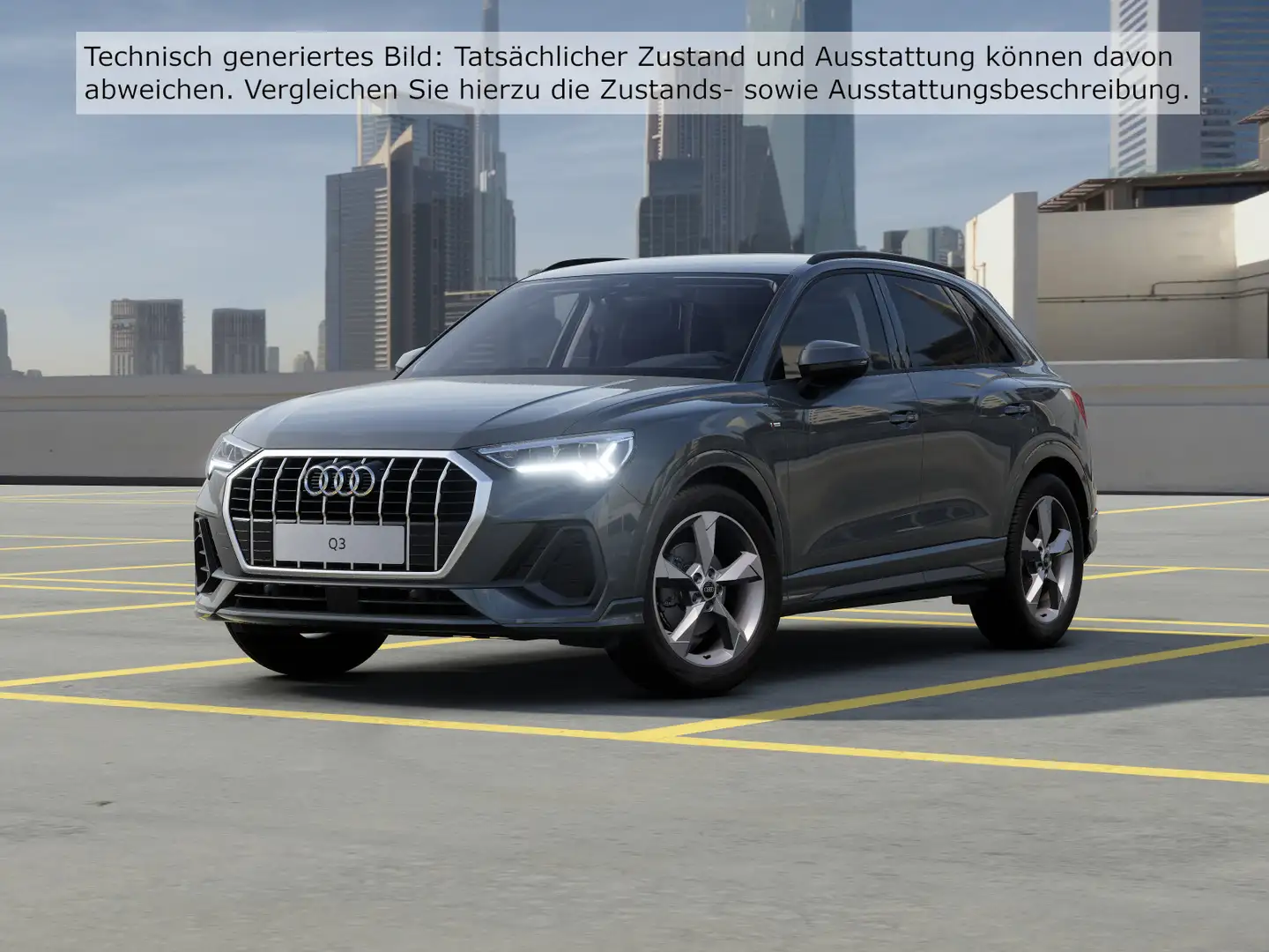 Audi Q3 35 TFSI S tronic S line LED AHK ACC Standheiz Grau - 1