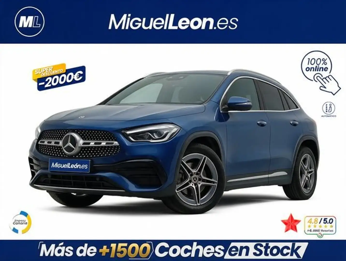 Mercedes-Benz GLA 250 e Azul - 1