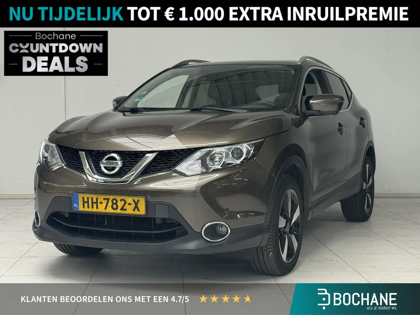 Nissan Qashqai 1.2 Connect Edition | Navigatie | 360 Camera | Pan Brun - 1