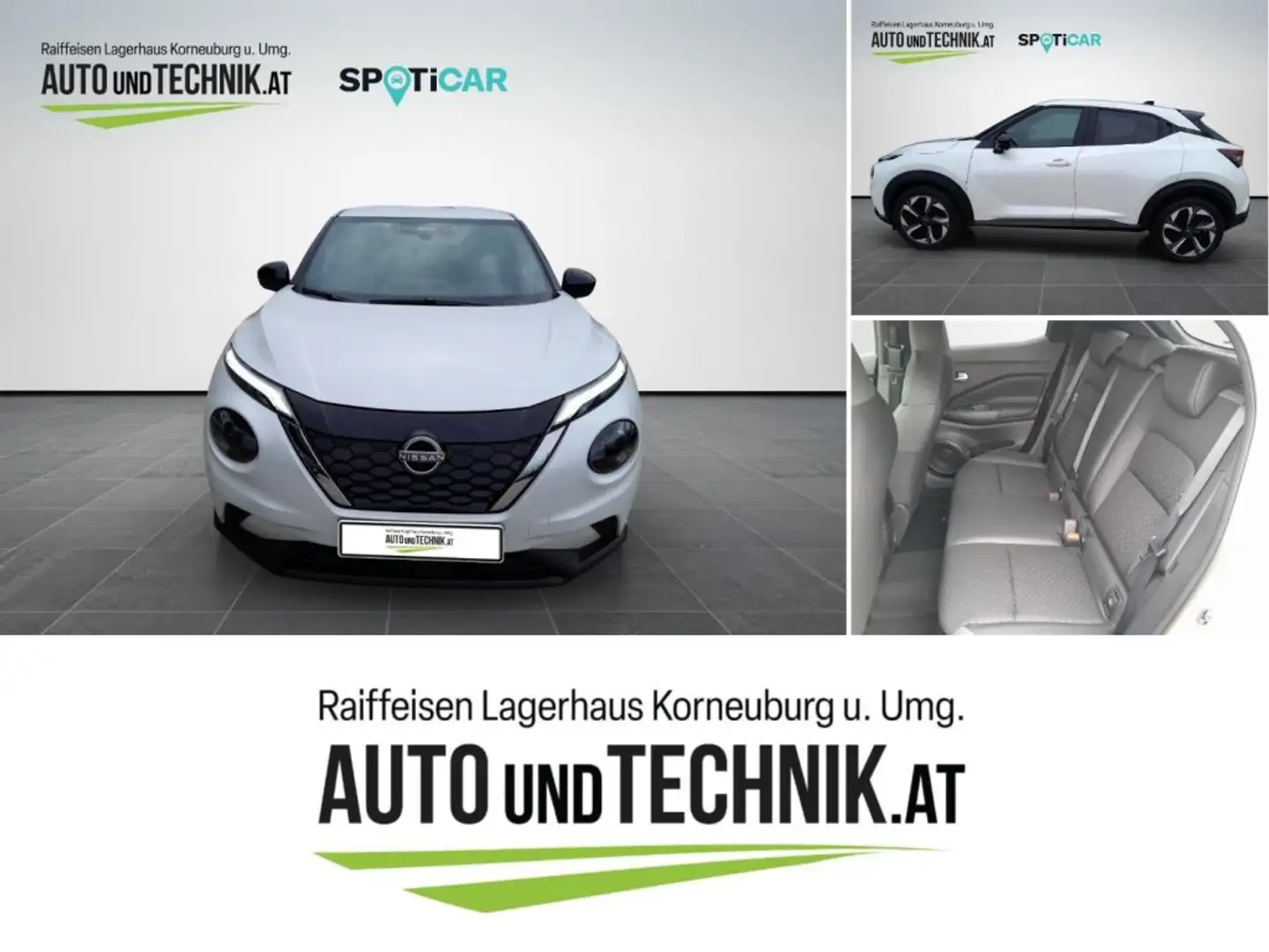 Nissan Juke 1,6 Hybrid 143PS 4AMT SUperfly Weiß - 1