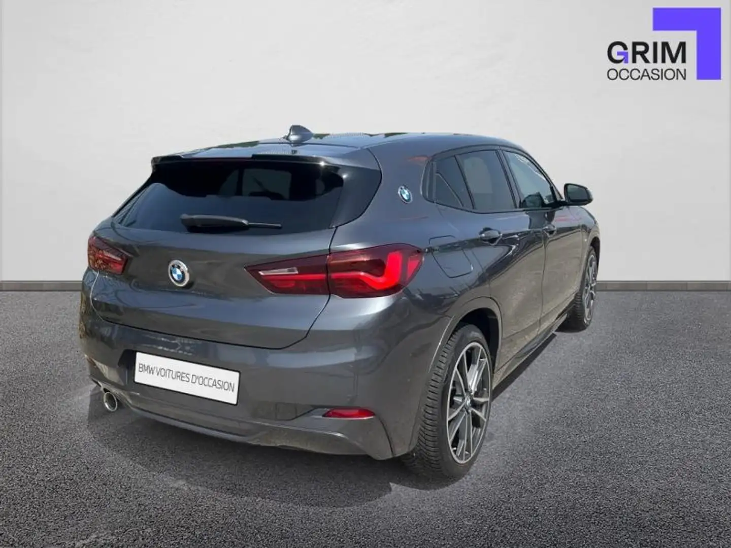 BMW X2 sDrive 18i 136 ch DKG7 M Sport Gris - 2