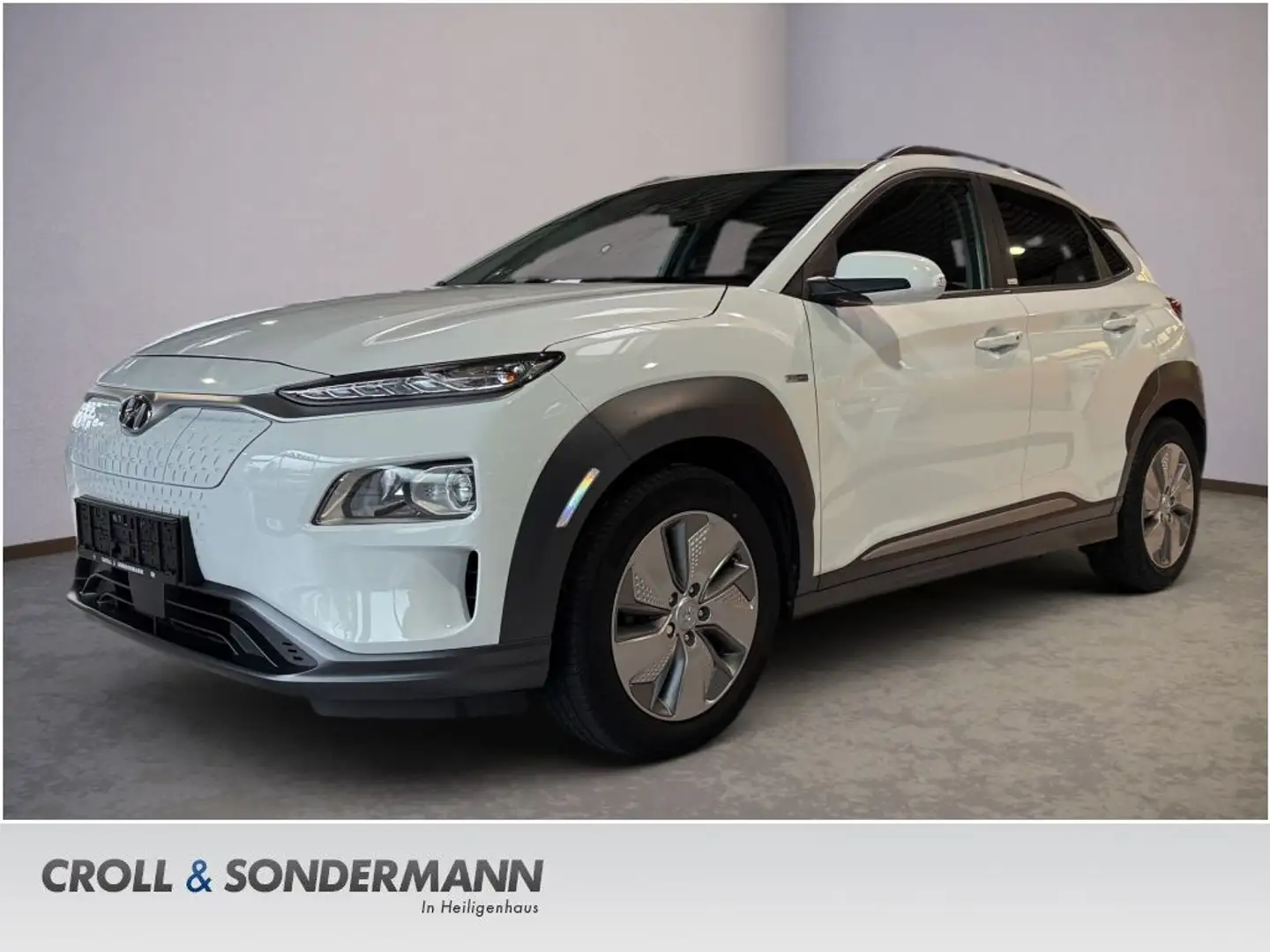 Hyundai KONA Kona EV Advantage Wärmep., SOH 96% Kamera, Navi Blanc - 1