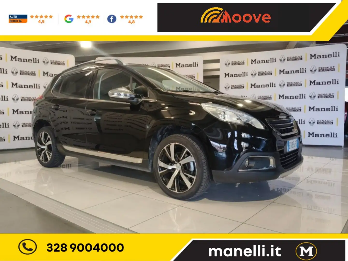 Peugeot 2008 Allure 1.6 VTi 16v 120cv rif.EW854 Nero - 1
