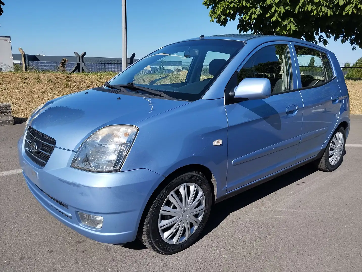 Kia Picanto 1.1 Turbo CRDi MP3 Airco Kék - 1