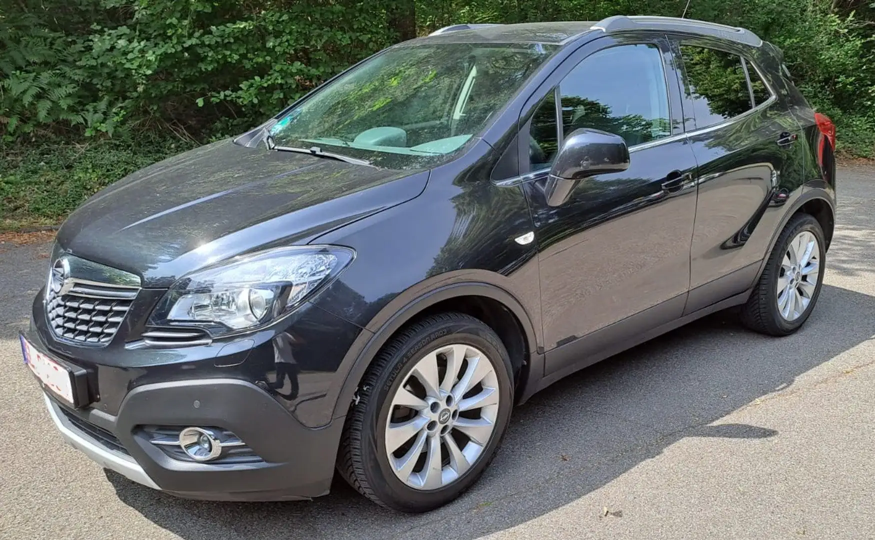 Opel Mokka *Top*Automatik*Cosmo*1.Hand*nur 69800 km* Schwarz - 2