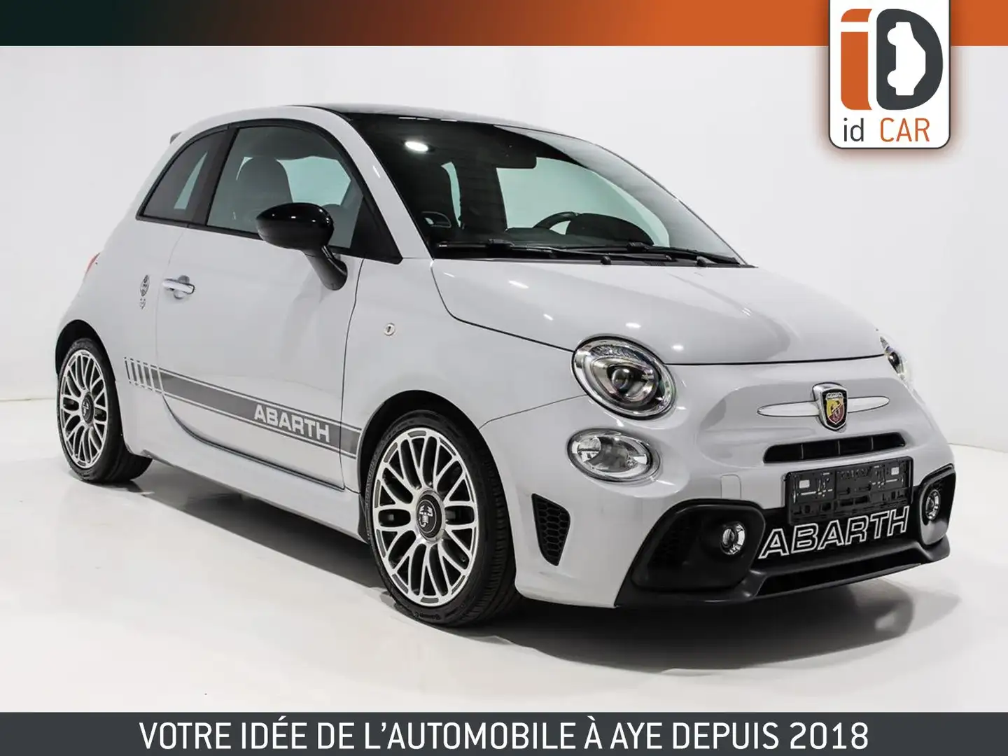 Fiat 500 Abarth Turismo - 163 CUIR - GPS - CARPLAY - RADAR -17 Grijs - 1