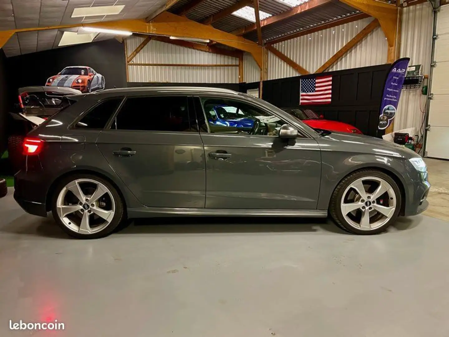 Audi S3 Sportback 310 Facelift Quattro S-tronic Gris - 2