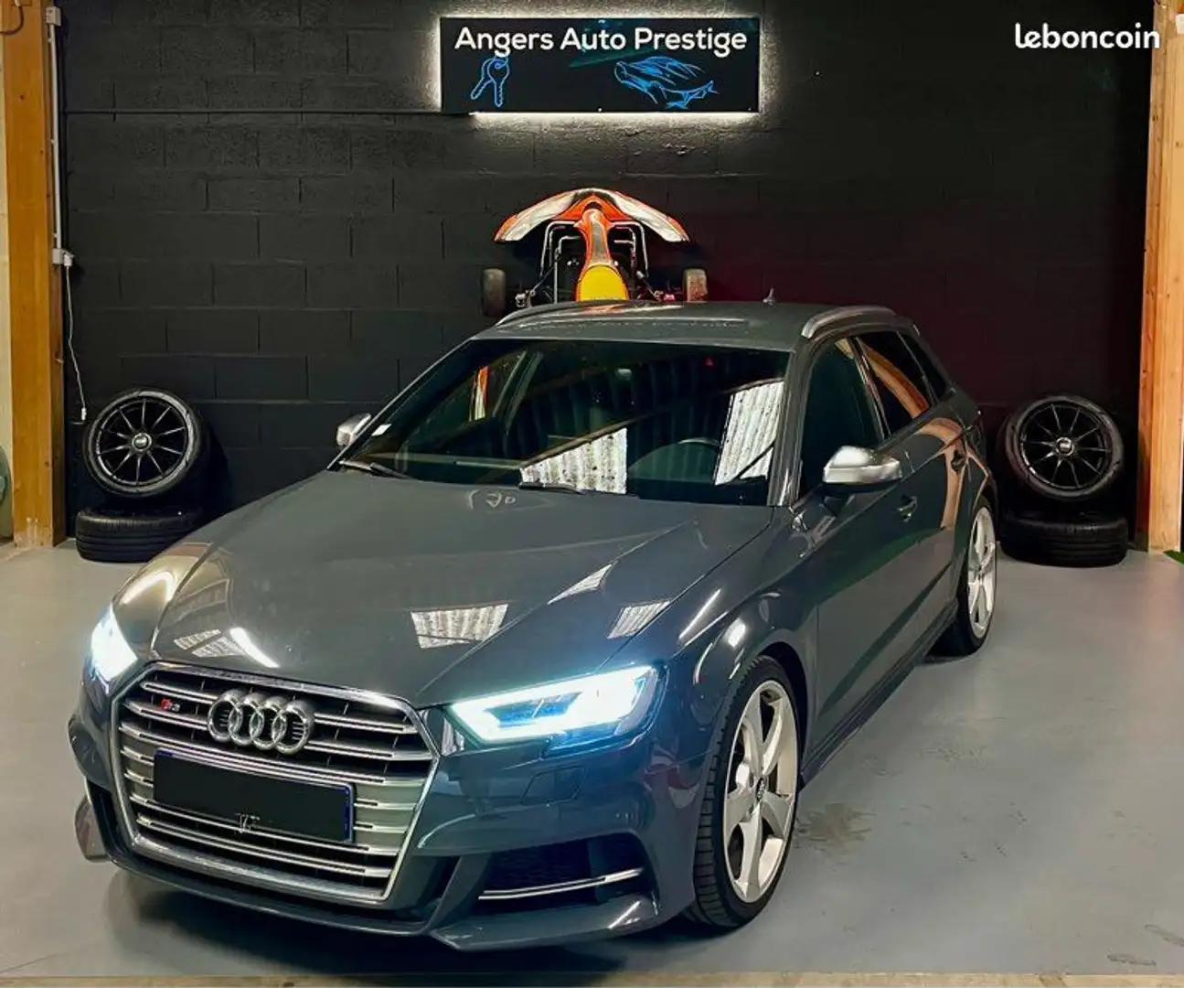 Audi S3 Sportback 310 Facelift Quattro S-tronic Gris - 1