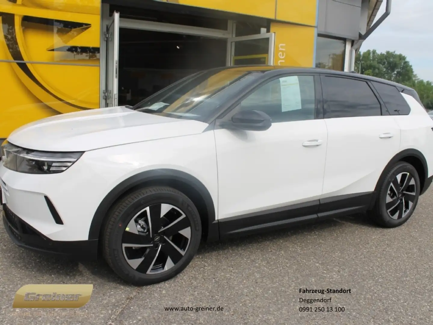 Opel Grandland 1.2 Hybrid GS AHK|NAVI|INTELLI-LUX|SHZ| Blanc - 1