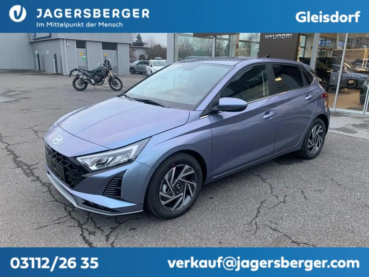 Hyundai i20 GO Plus Bleu - 1
