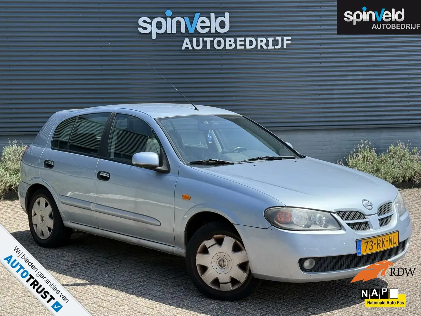 Nissan Almera 1.5 Acenta BJ`05 NAP NL EXPORT OF HANDEL Bleu - 1