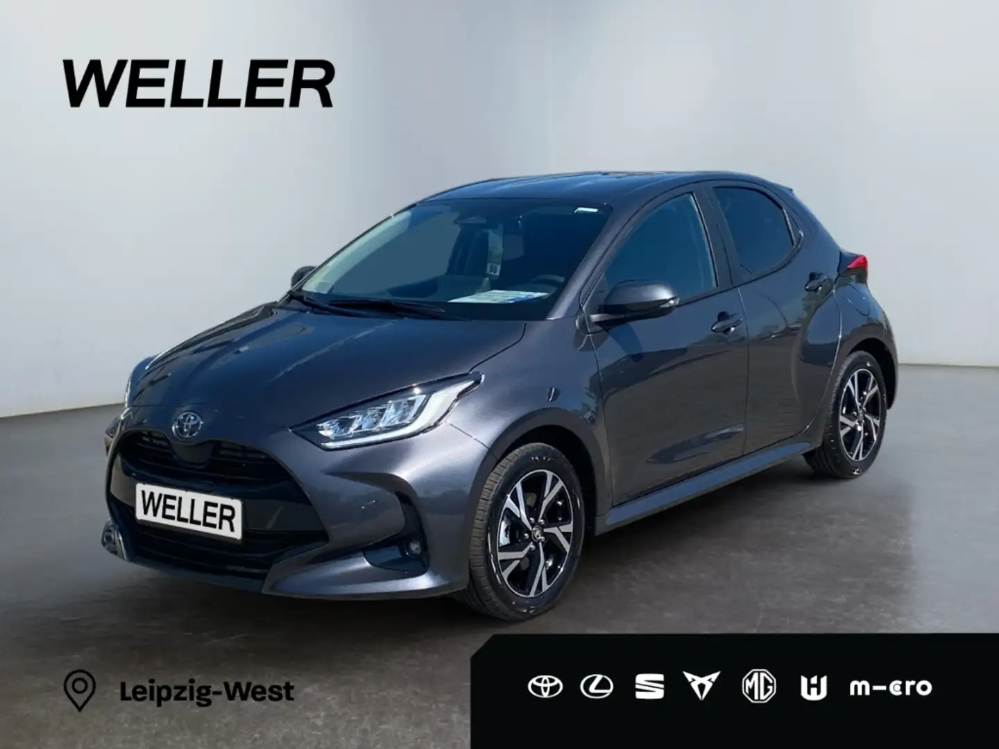 Toyota Yaris Hybrid 116 1.5 Teamplayer *LED*CarPlay*CAM* Gris - 1