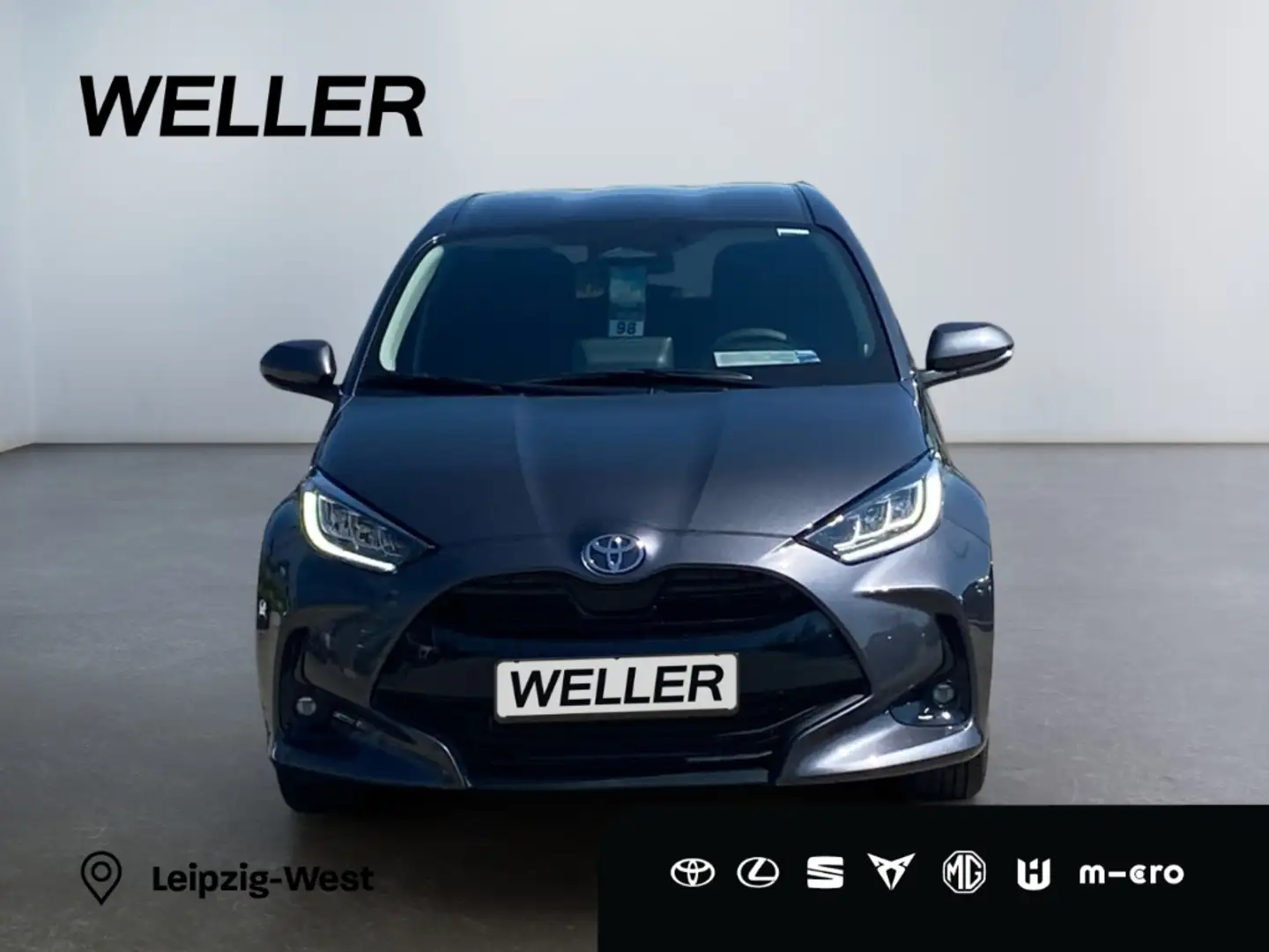 Toyota Yaris Hybrid 116 1.5 Teamplayer *LED*CarPlay*CAM* Gris - 2