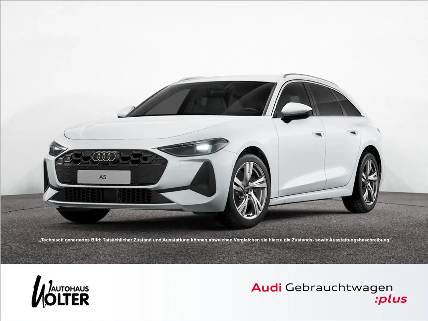 Audi A5 Avant 2.0 TFSI AHK KAM SHZ MMI EXP. PLUS Weiß - 1