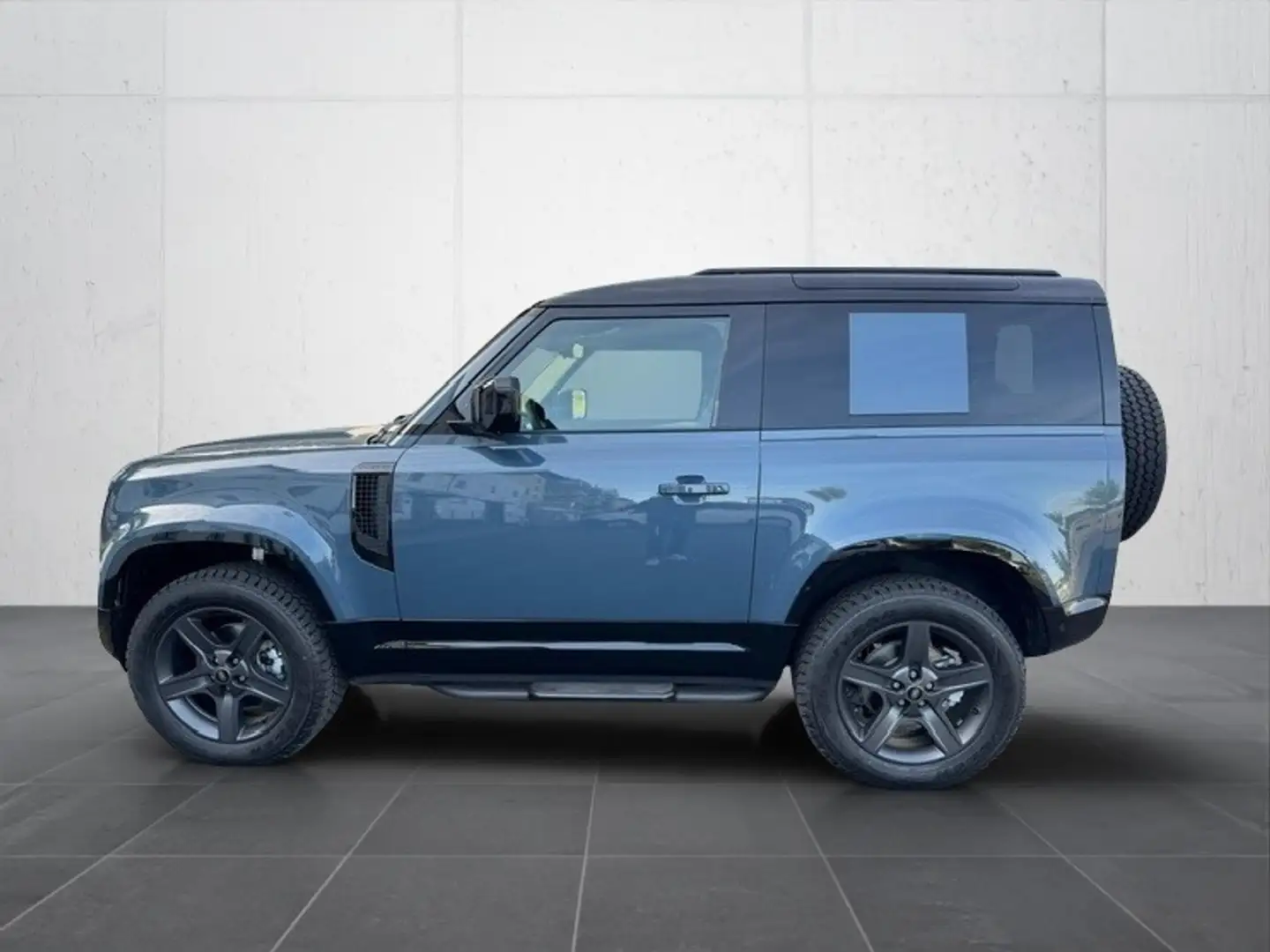 Land Rover Defender 90 D250 X-Dynamic SE Mild-Hybrid Allrad Blau - 2