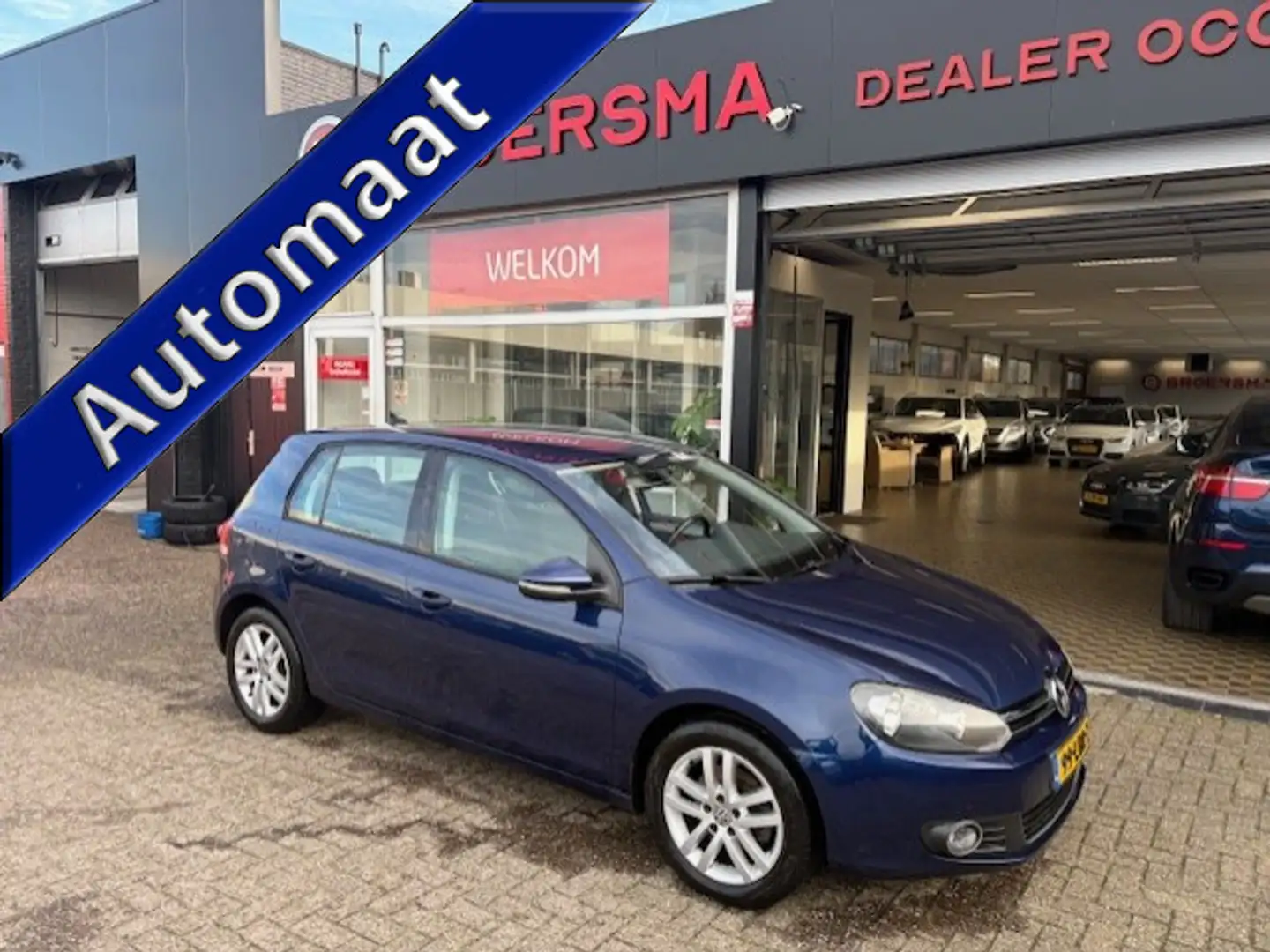 Volkswagen Golf 1.4 TSI Highline DEALER ONDERHOUDEN * AUTOMAAT * 1 Blauw - 1