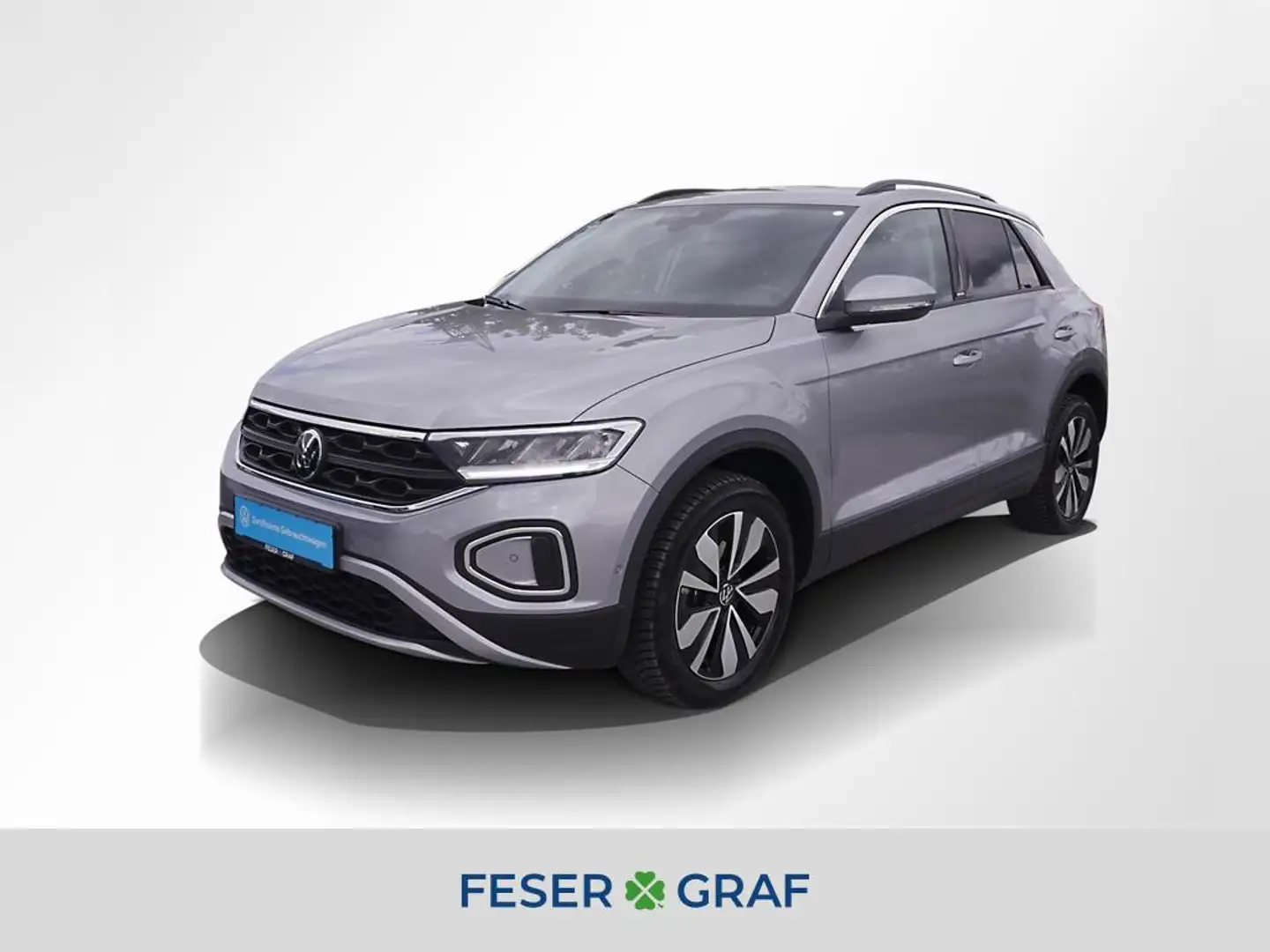 Volkswagen T-Roc 1.5 TSI Move App-Connect LED PDC Sitzh. Argent - 1