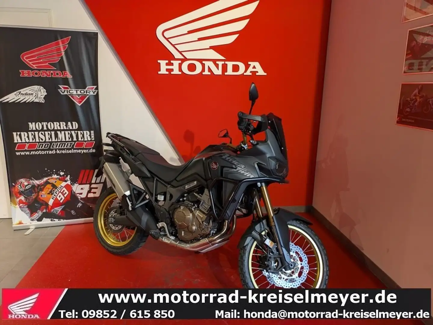 Honda CRF 1100 Top gepflegte SD06 aus 1. Hand Noir - 1