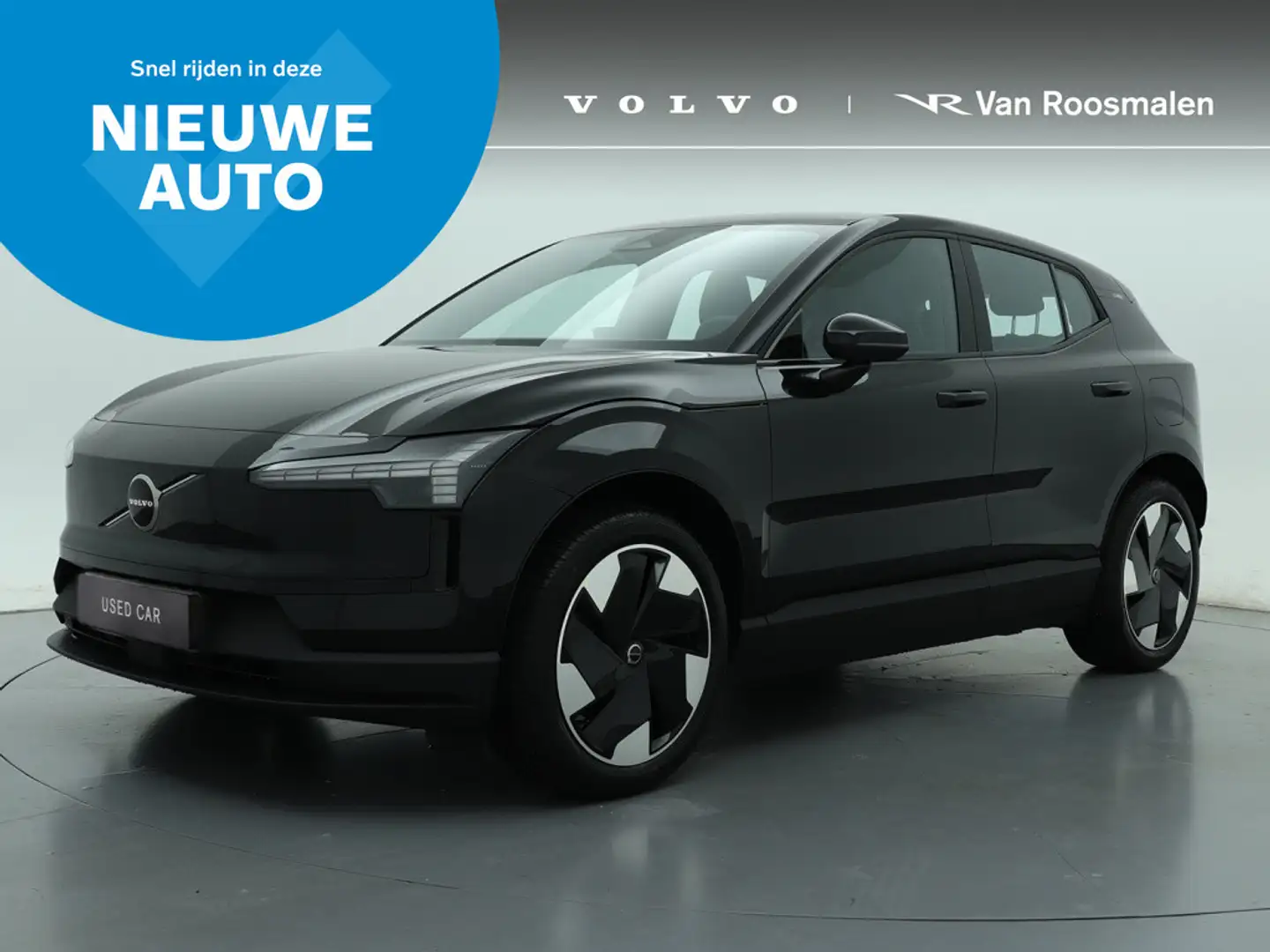 Volvo EX30 EX 30 Extended Range 2WD Plus | van 46.797 voor 38 Zwart - 1