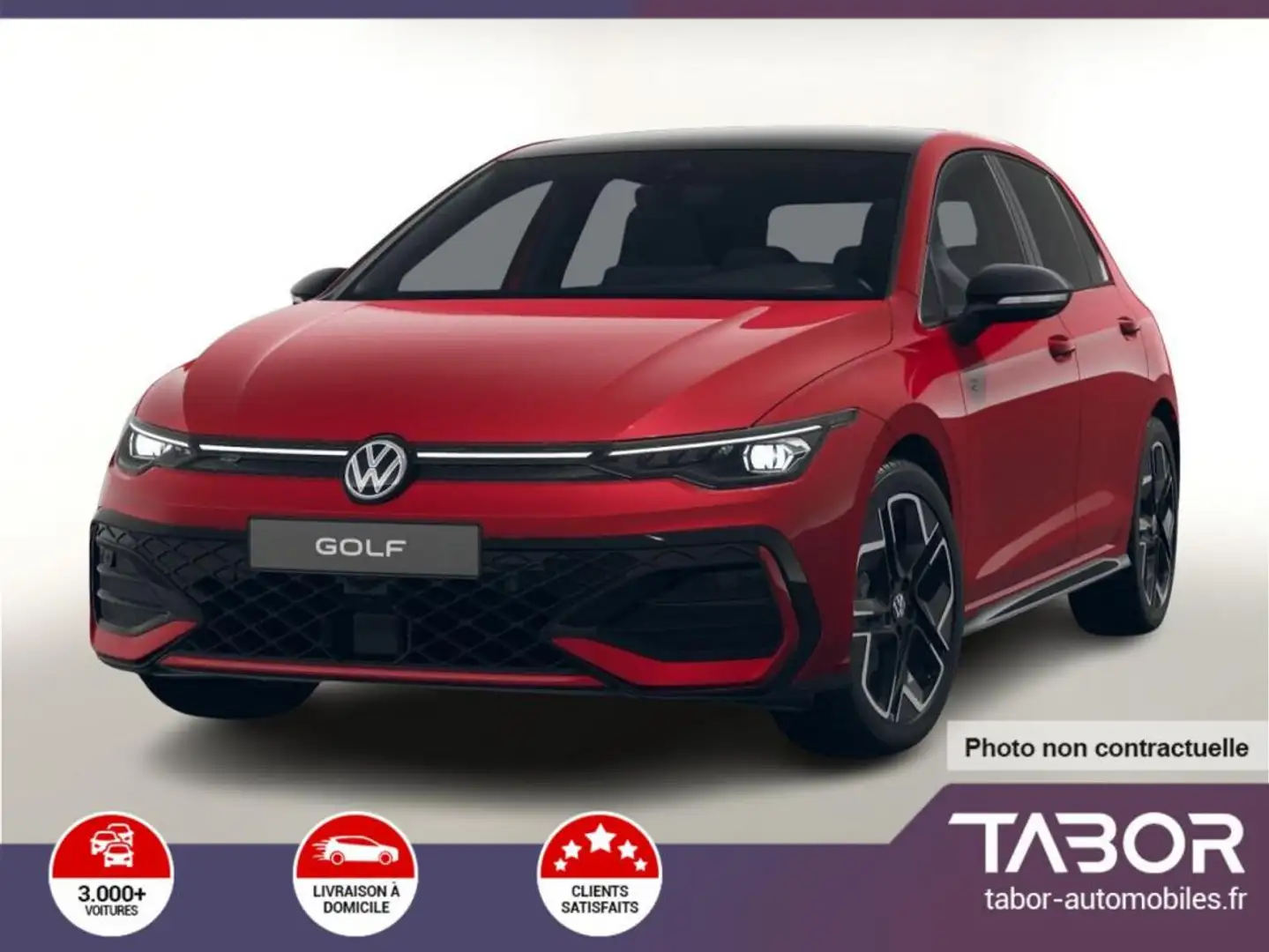 Volkswagen Golf VIII 2.0 TDI 150 DSG R-Line IQ Rouge - 1