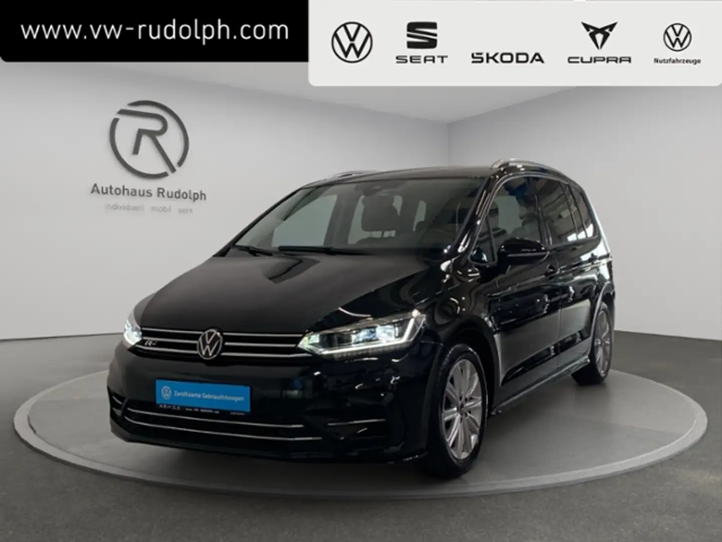 Volkswagen Touran 1.5 TSI DSG Comfortline R-Line / Navi RFK Schwarz - 1