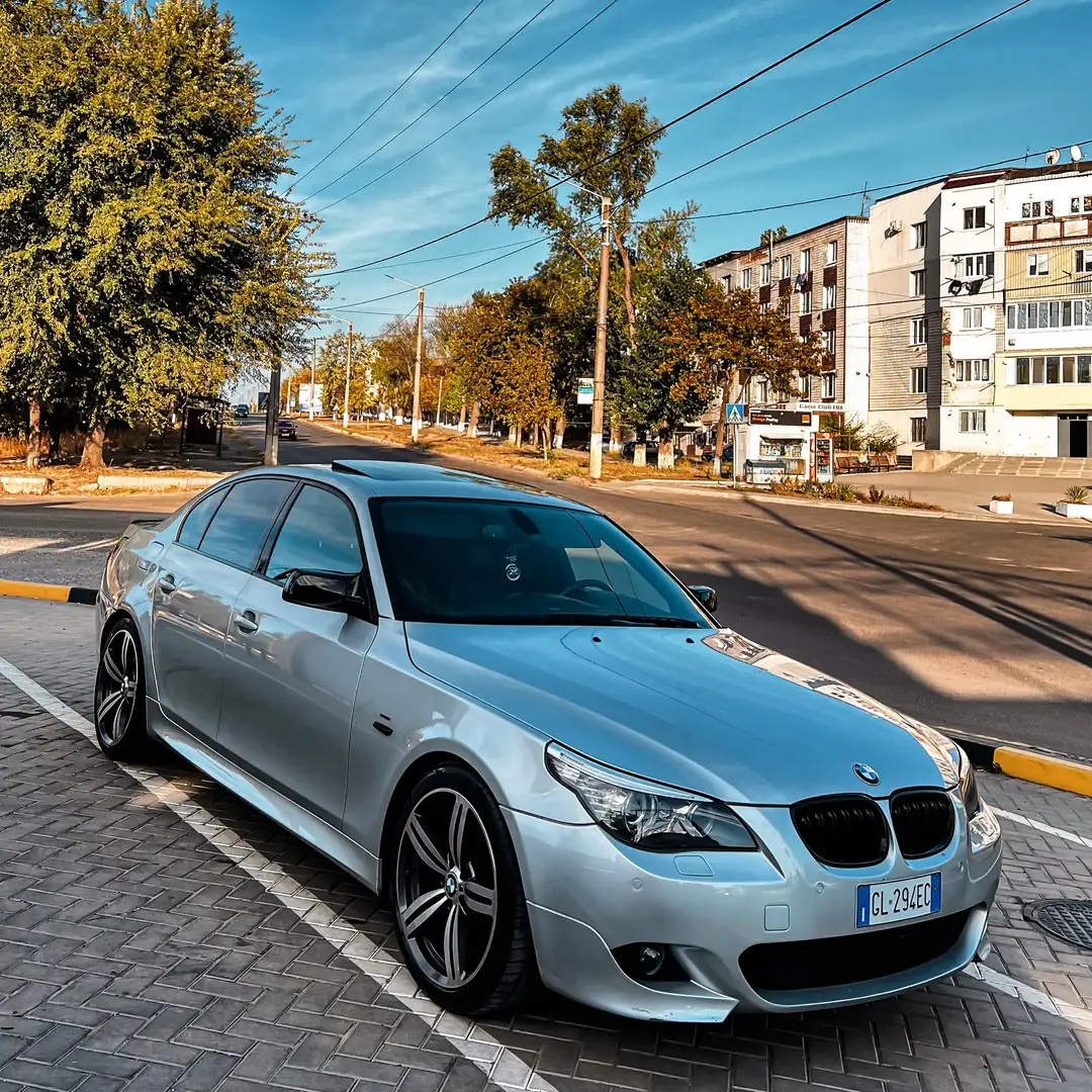 BMW 530 530d Msport Silver - 1