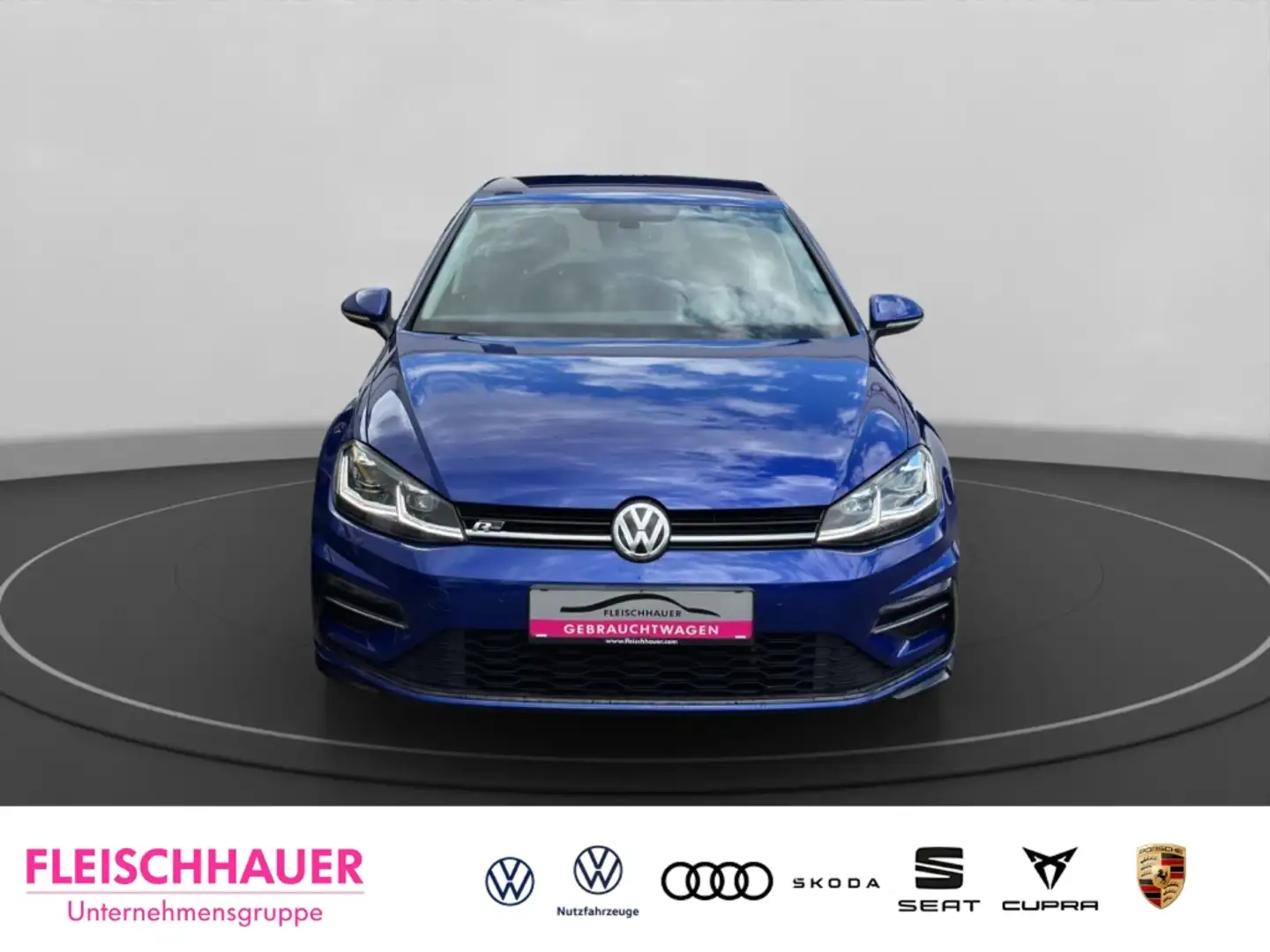 Volkswagen Golf VII Comfortline 1.5 TSI R-Line+Navi+ACC+CarPlay Bleu - 2