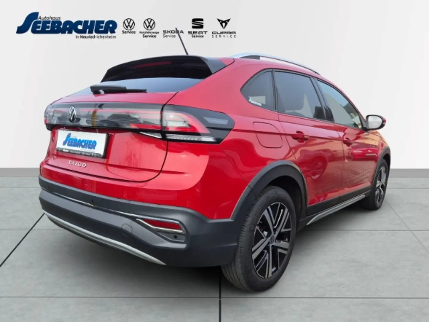 Volkswagen Taigo *Style*1.0 TSi DSG *LED*Climatronic*Sitzhzg.*ACC*N Rot - 2