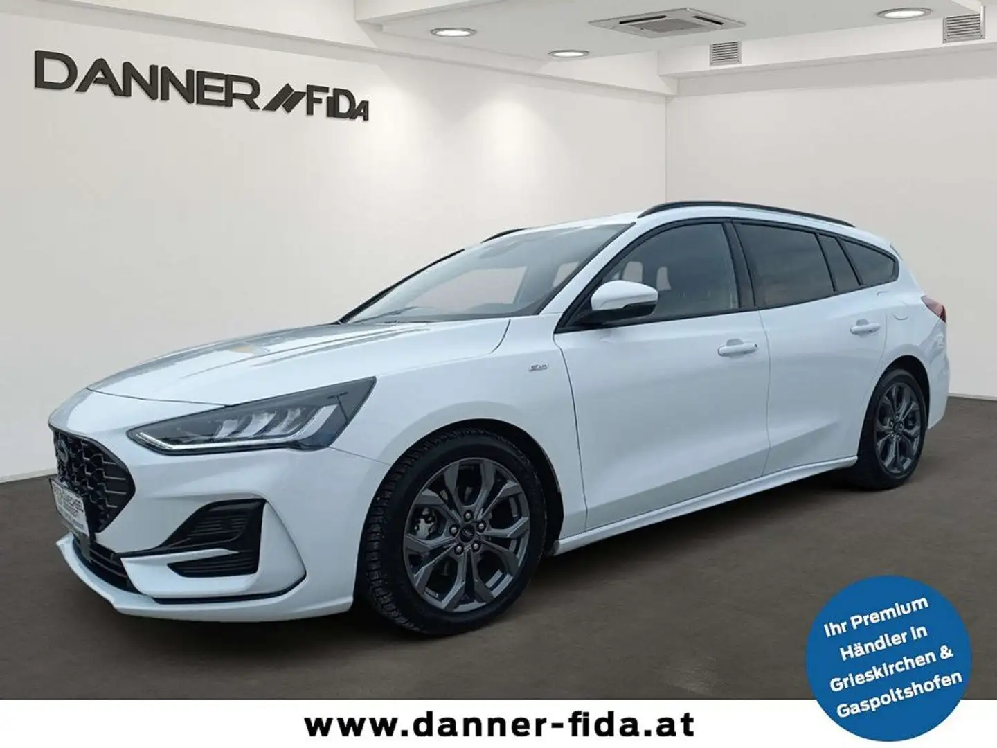 Ford Focus Turnier 115PS Diesel/Automatik 1,5 EcoBlue ST-L... Weiß - 1