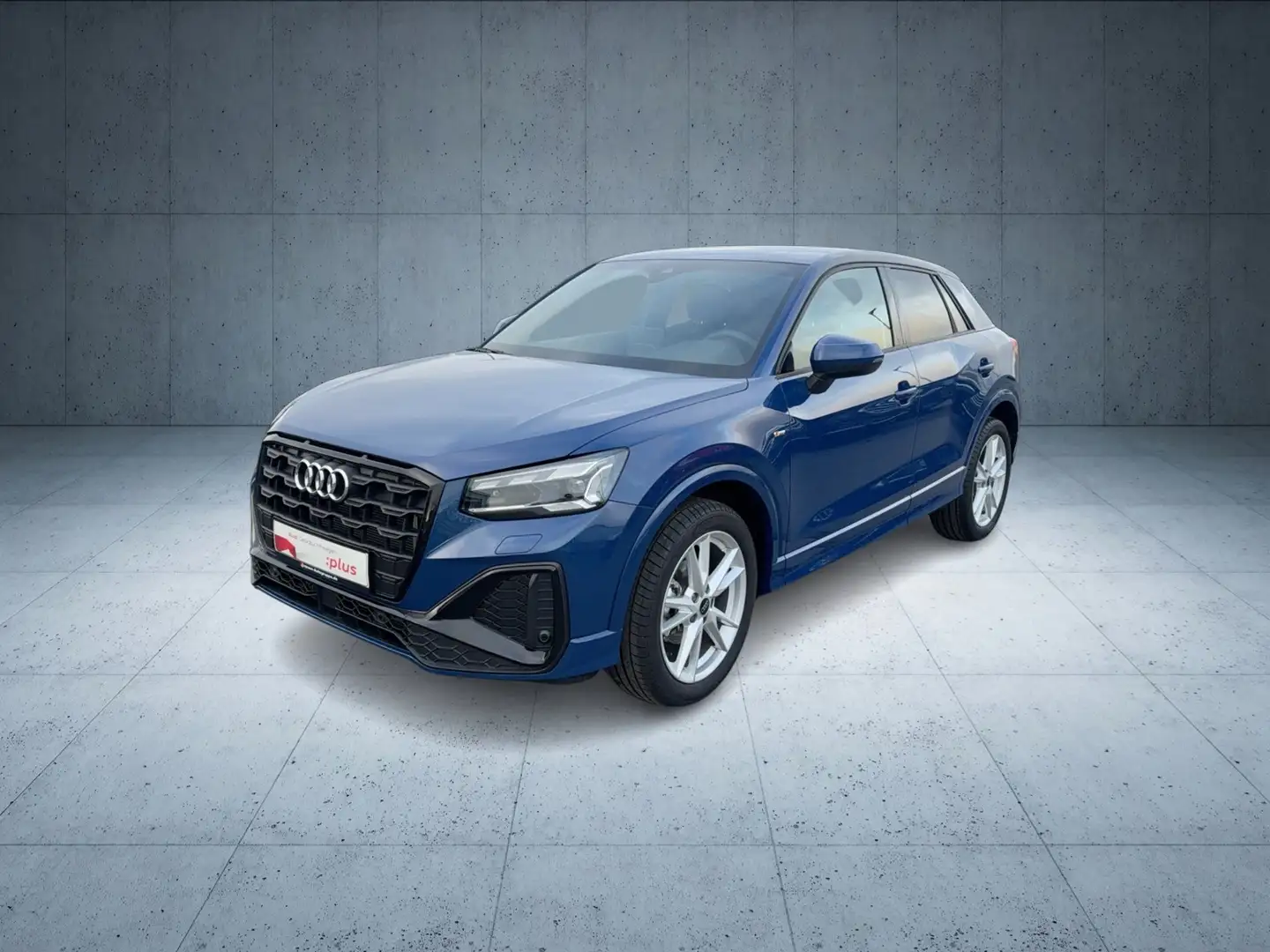 Audi Q2 S line 35 TFSI S tronic Matrix AHK ACC FLA 18` Blau - 2