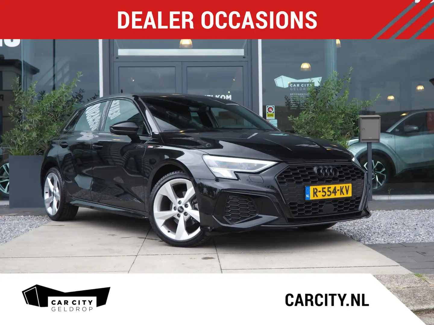 Audi A3 Sportback 30 TFSI S-line edition / Adaptieve cruis Negro - 1