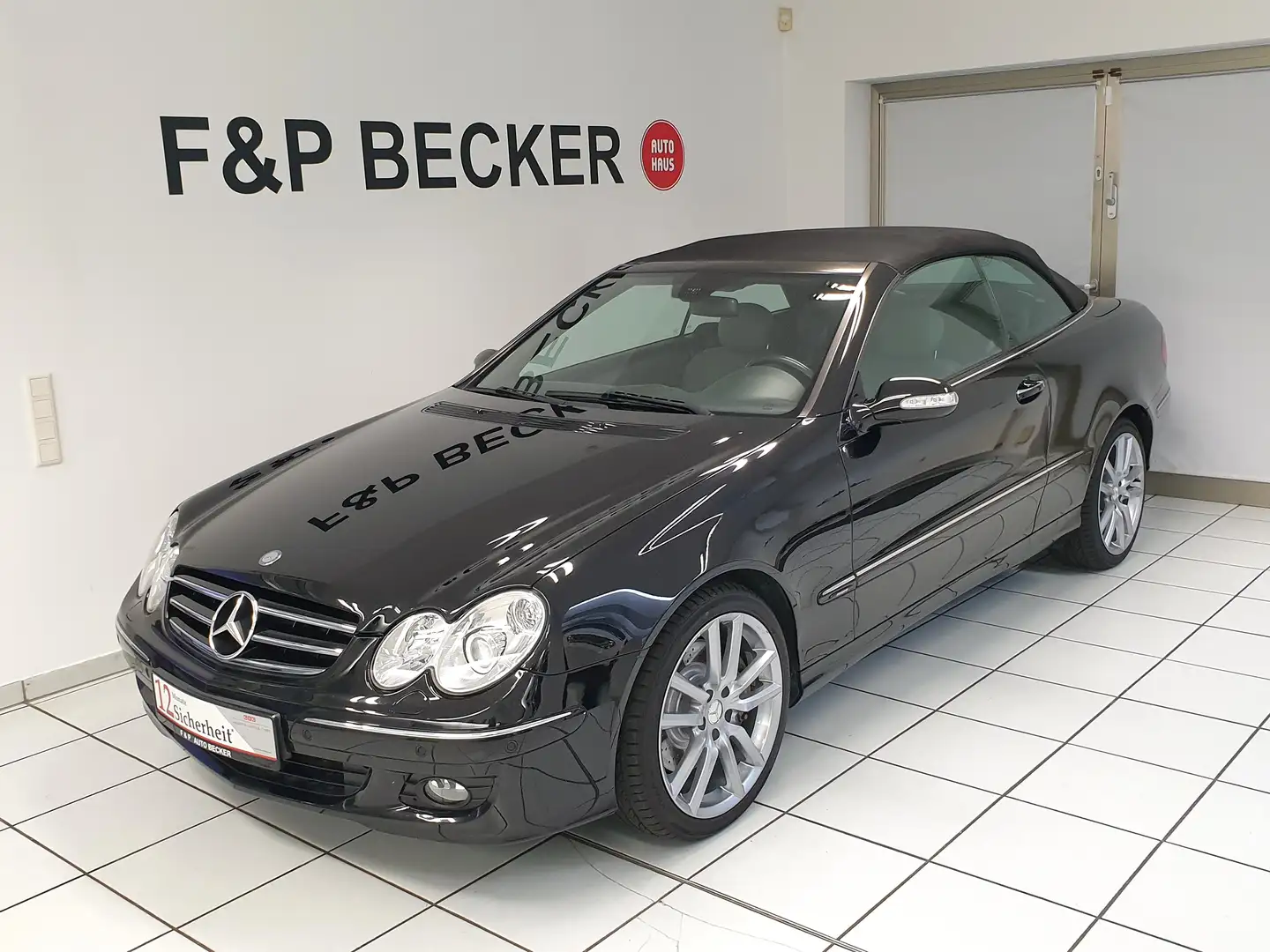Mercedes-Benz CLK 200 Cabrio Kompressor Automatik 2.Hand Scheckheft Noir - 1