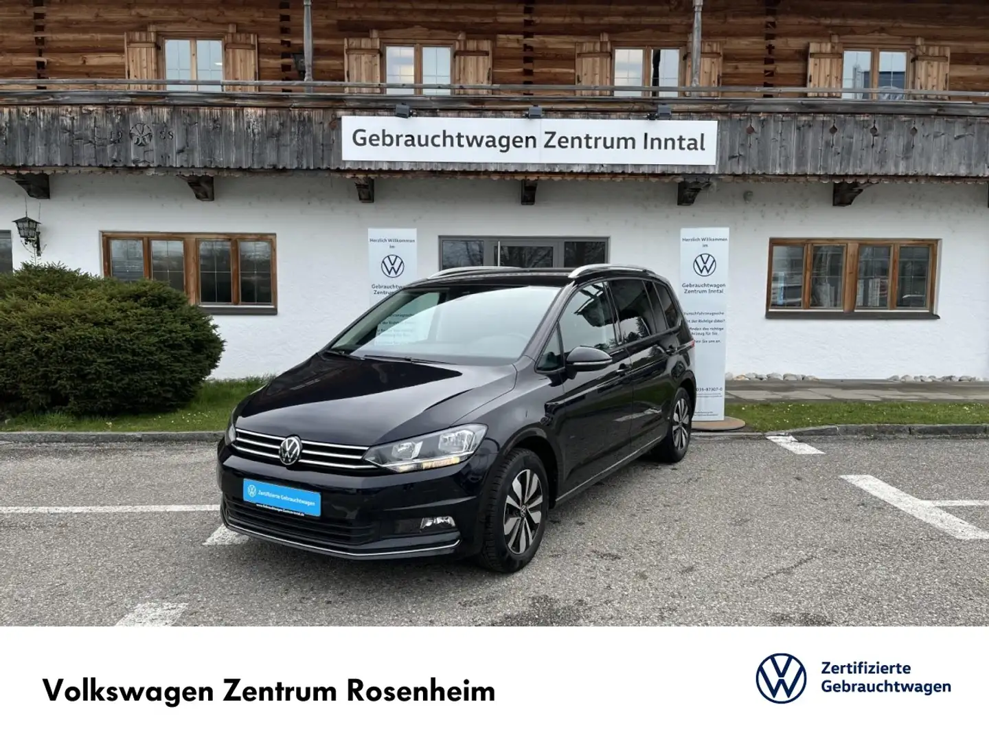 Volkswagen Touran 1,5 TSI Move (7-Sitzer+Navi+PDC) Klima Navi Negro - 1