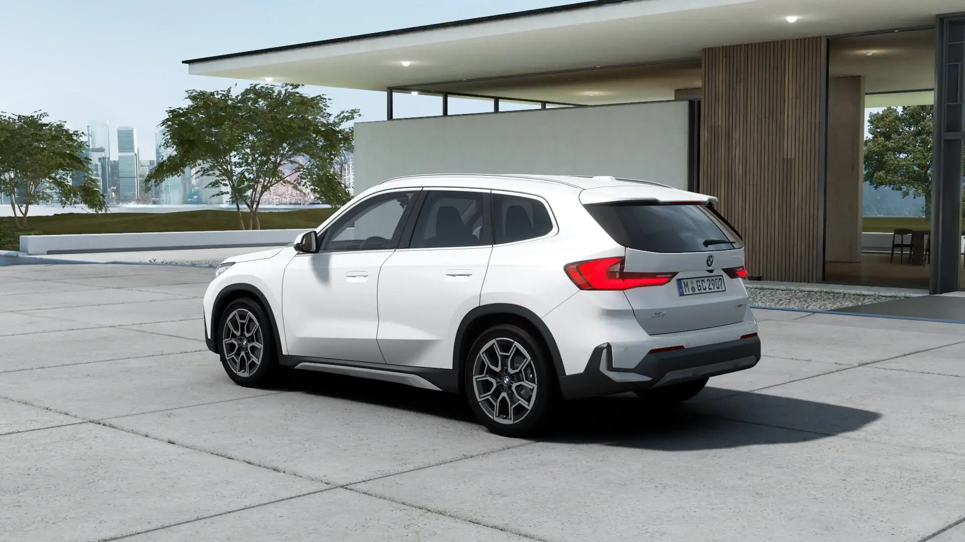 BMW X1 X1 sDrive 18d xLine Blanc - 2