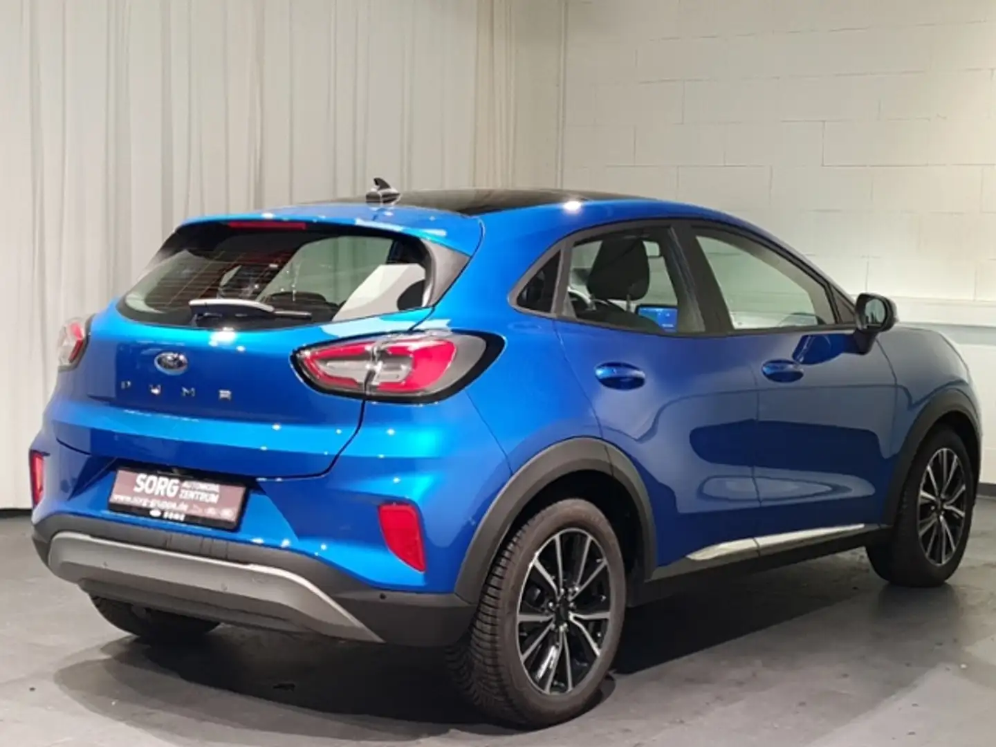 Ford Puma 1.0 MHEV Titanium*AHK*PANO-SD*ACC*-38%* Blau - 2