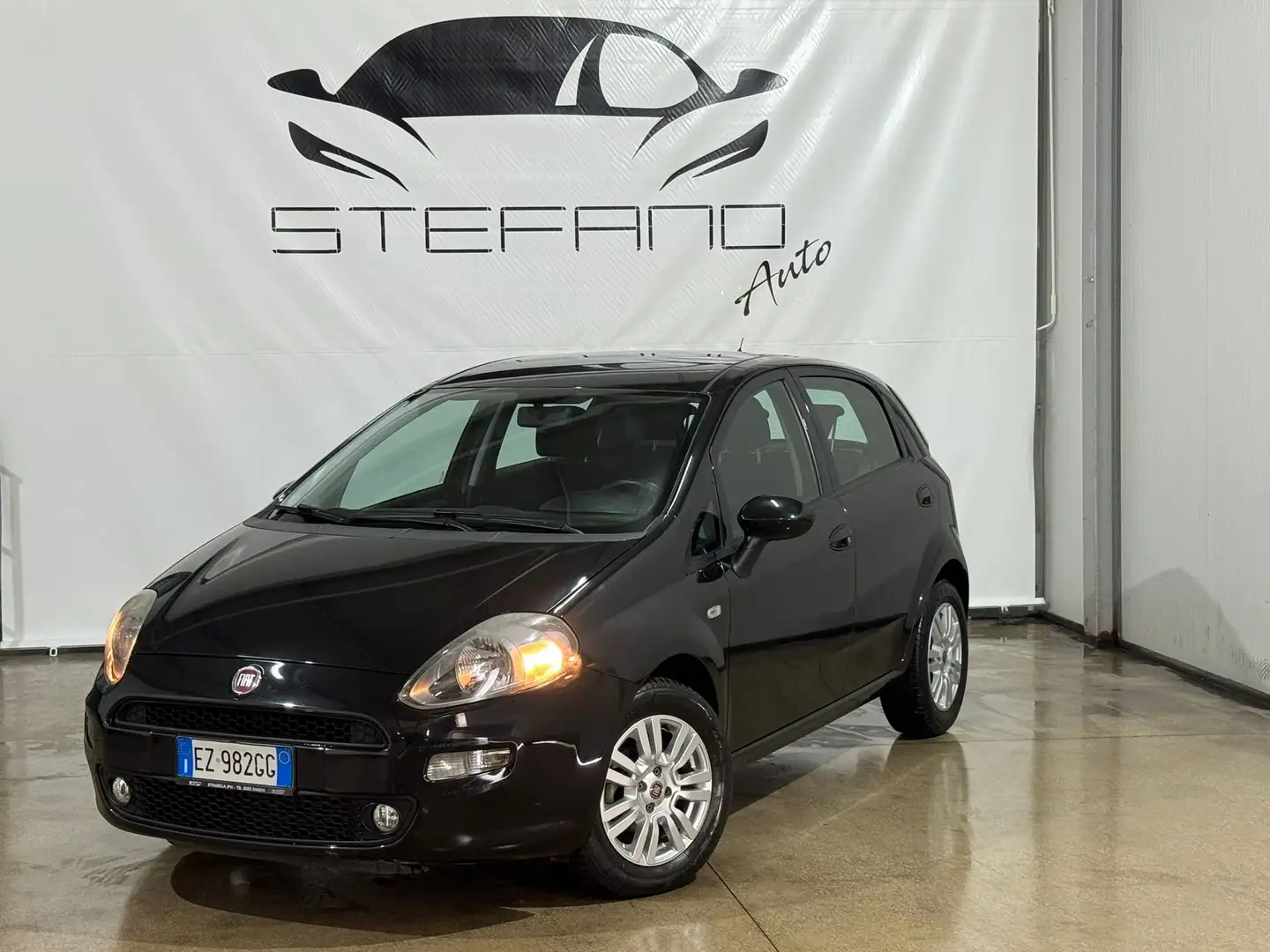 Fiat Punto Punto III 2012 5p 1.3 mjt II 16v Lounge 75cv E5+ Nero - 2